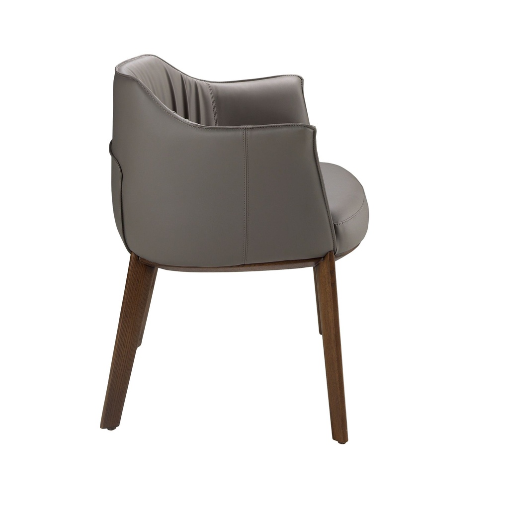 Silla polipiel gris