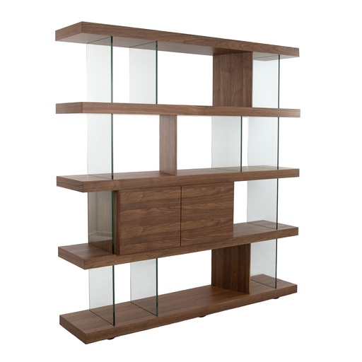 [3072] Walnoot en glazen plank